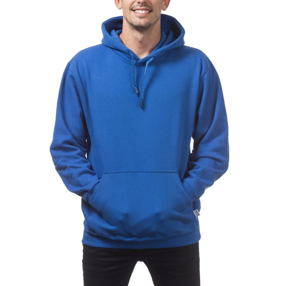 Pro Club Men's Heavyweight Pullover Hoodie, Royal Blue, XL