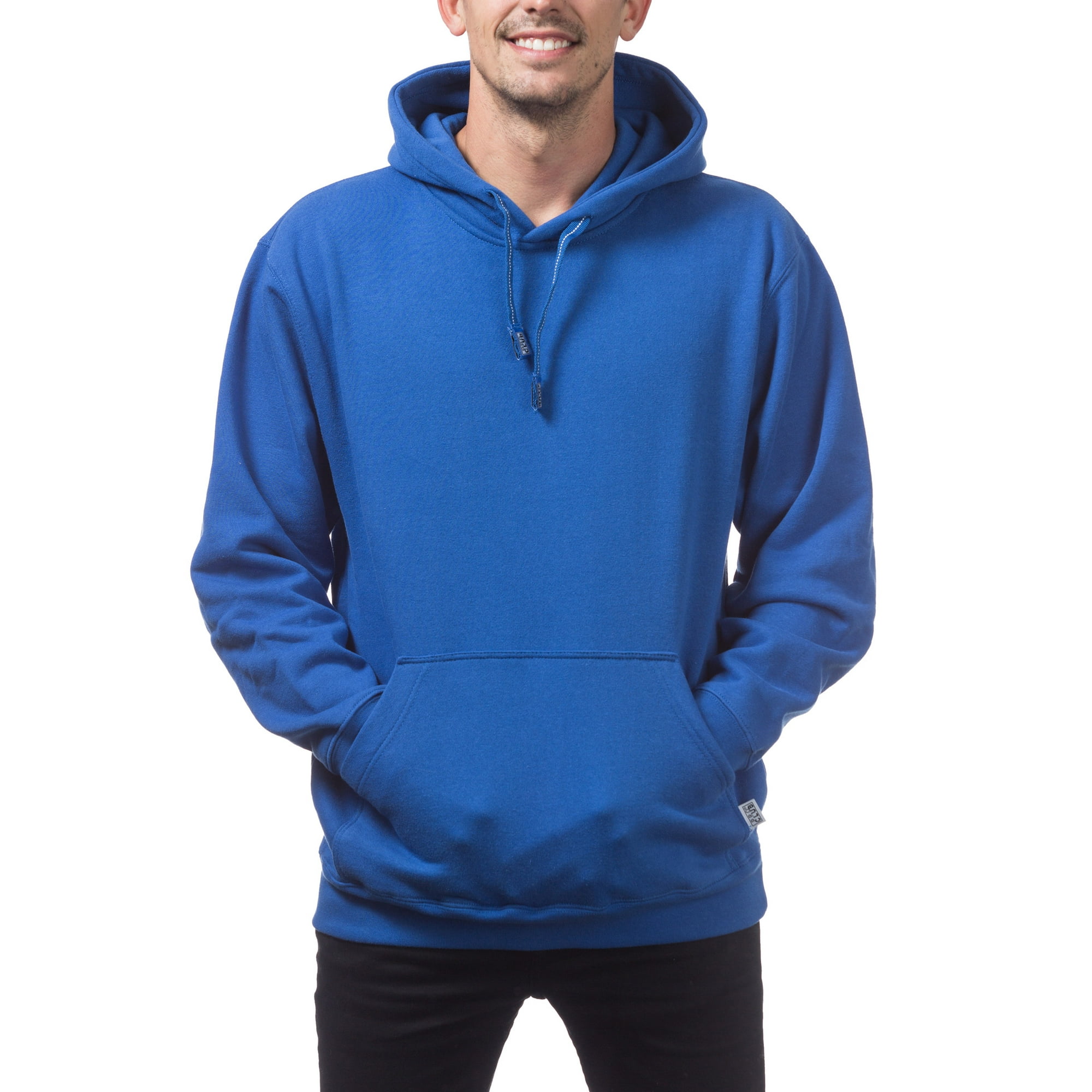 Pro Club Men's Heavyweight Pullover Hoodie, Royal Blue, XL