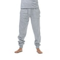 thumbnail image 1 of Pro Club Men's Mediumweight Jogger Fleece Long Pants - Heather Gray - Small, 1 of 3