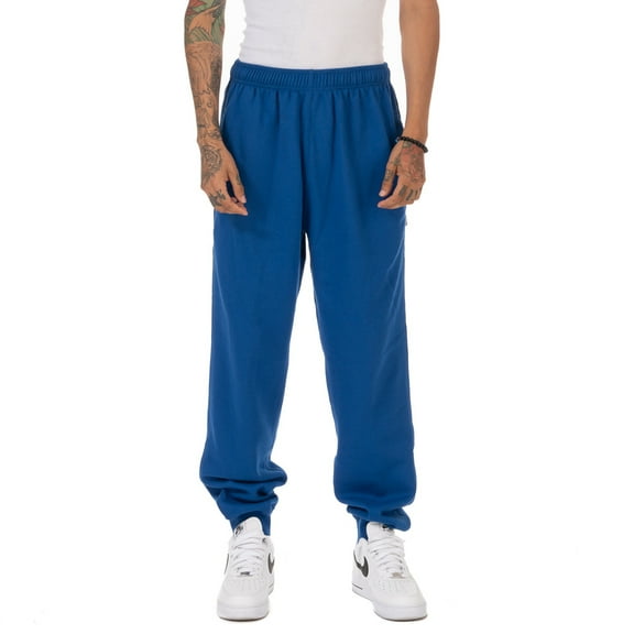 Pro Club Men's Mediumweight Jogger Fleece Long Pants - Royal Blue - XXL