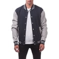 thumbnail image 1 of Pro Club Men's Varsity Fleece Baseball Jacket, 1 of 5