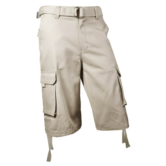 Pro Club Premium Men's Utility Twill Cargo Shorts