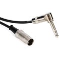 thumbnail image 2 of Boss BMIDI-1-35 Type A 3.5mm TRS To Male 5-pin DIN MIDI Cable - 1 Foot 2 of 14