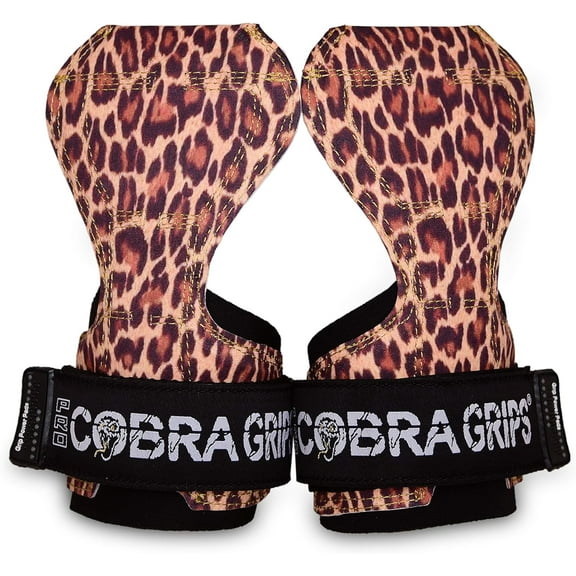 Pro Cobra Grips Weight Lifting Gloves Heavy Duty Straps Alternative Power Lifting Hooks for Deadlifts Adjustable Neoprene Padded Wrist Support Bodybuilding