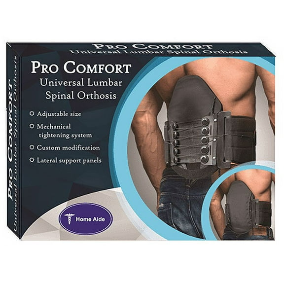Pro Comfort Universal Lumbar Support Back Brace