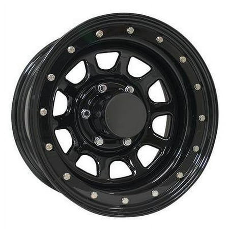 Pro Comp 252 Series Street Lock, 15x10 Wheel with 5 on 4.5 Bolt Pattern - Gloss Black - 252-5165
