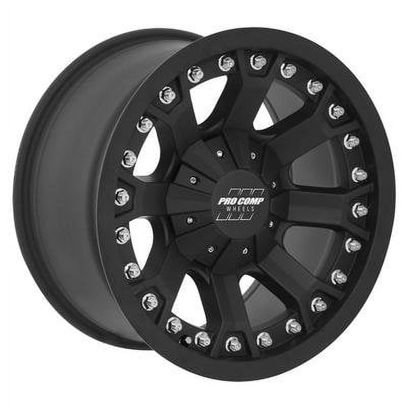 Pro Comp 33 Series Grid, 20x9 Wheel with 5 on 5.5 Bolt Pattern - Matte ...