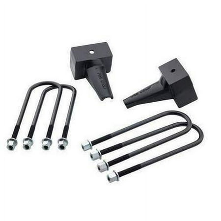 Pro Comp 4 Inch Rear Lift Block with U-Bolt Kit - 62242