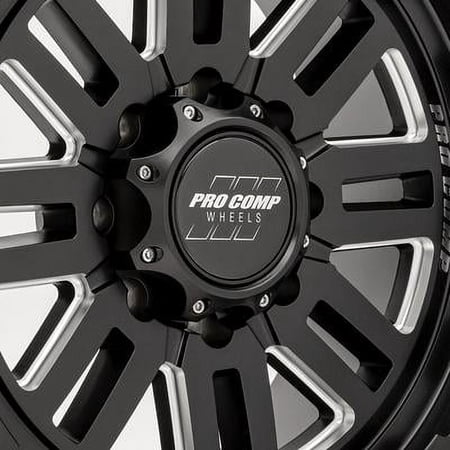 Pro Comp 61 Series Cognos, 18x9 Wheel with 5x5 Bolt Pattern - Satin Black Milled - 5161-897350