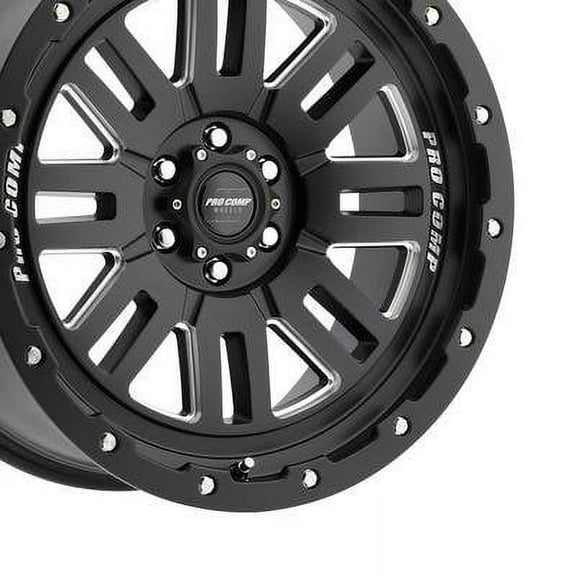 Pro Comp 61 Series Cognos, 20x9 Wheel with 6x135 Bolt Pattern - Satin Black Milled - 5161-293650