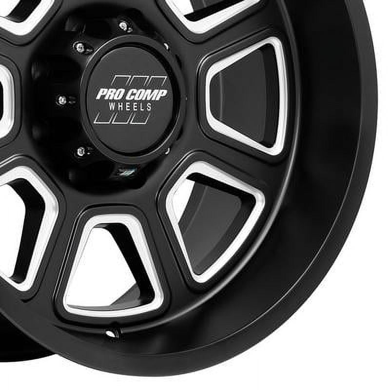Pro Comp 64 Series Gunner, 20x10 with 8x170 Bolt Pattern Satin Black