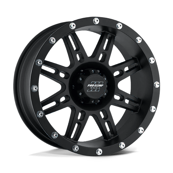 Pro Comp Cast Aluminum Wheel PXA31 15x8 5x4.5 F-BLK -19mm, PXA7031-5865