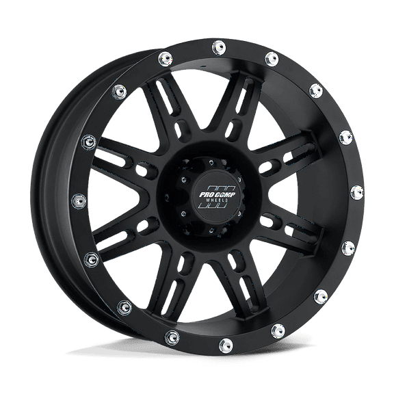 Pro Comp Cast Aluminum Wheel PXA31 17x9 5x5.0 F-BLK -6mm, PXA7031-7973