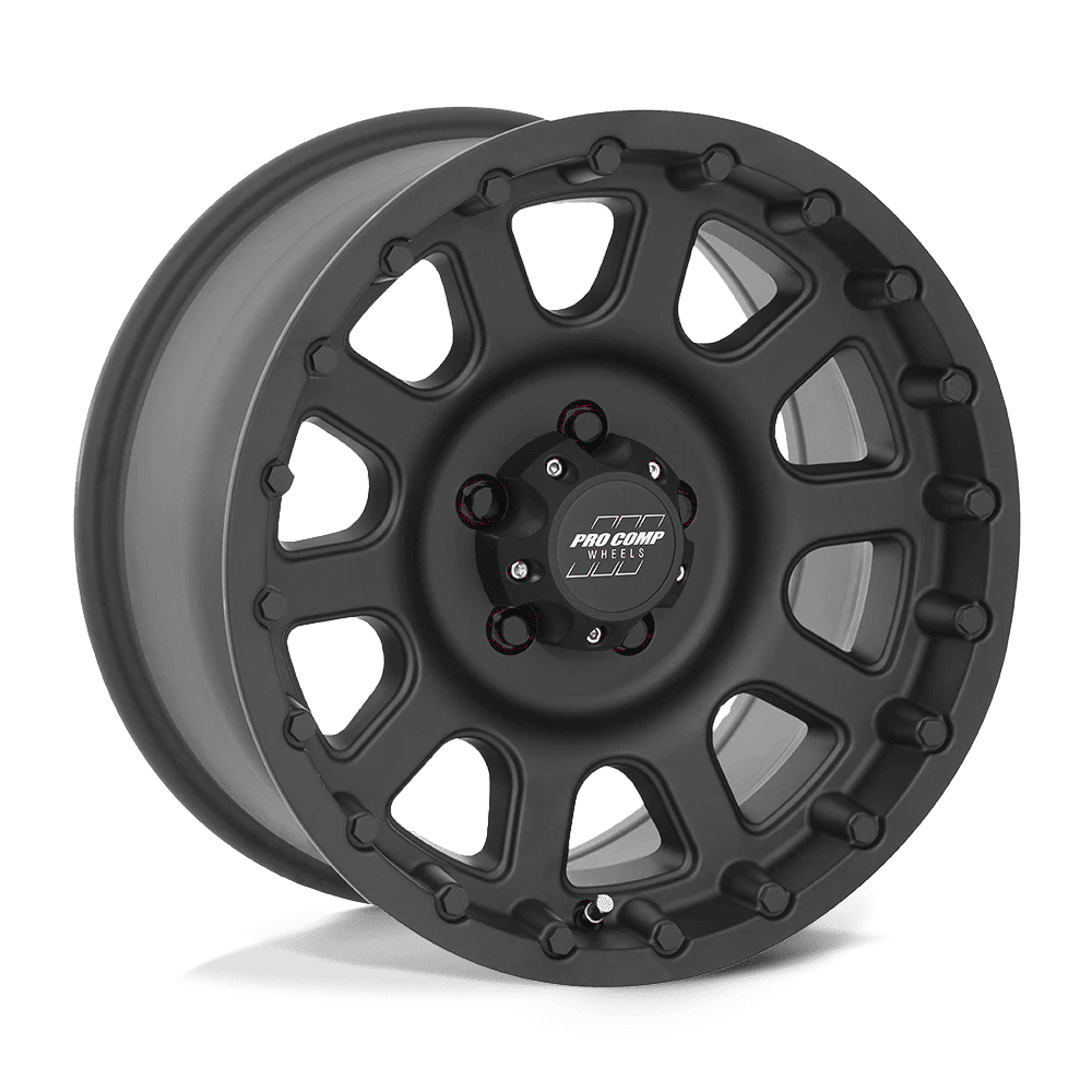 Pro Comp Cast Aluminum Wheel PXA32 17x9 8x6.5 F-BLK -6mm, PXA7032-7982