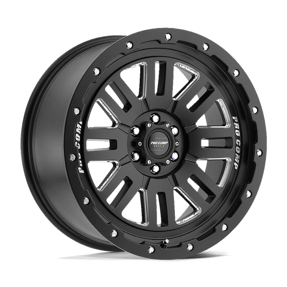 Pro Comp Cast Aluminum Wheel PXA61 18x9 6x135 S-BLK MILL 0mm, PXA5161-893650