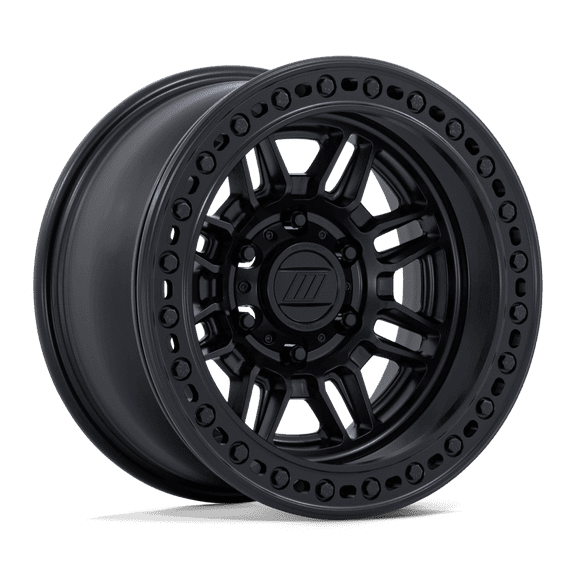 Pro Comp - Equalizer BL - 17in, Cast Aluminum, Blackout, 17X9, 5X5.0, -12mm, 194933439249, SAEJ2530
