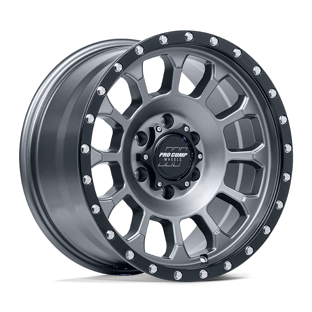Pro Comp Cast Aluminum Wheel PXA34 17x8.5 6x5.5 M-GRPHT BLK 0mm 
