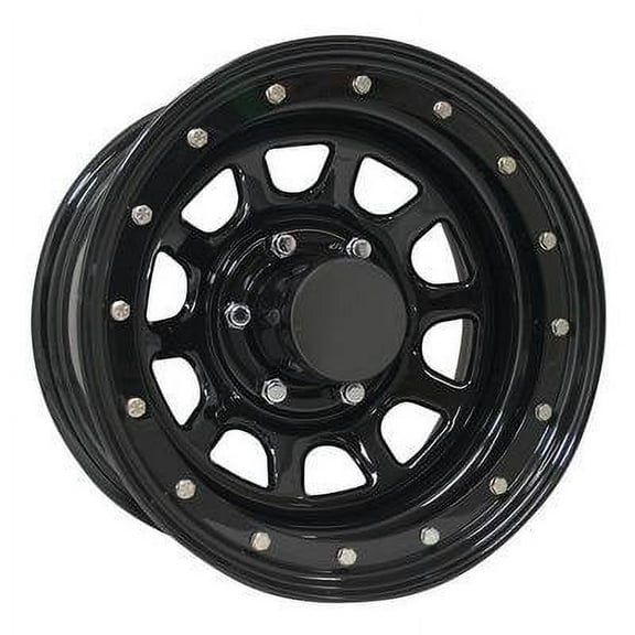 Pro Comp Series 252 Street Lock, 16x8 Wheel with 5 on 4.5 Bolt Pattern - Gloss Black 252-6866
