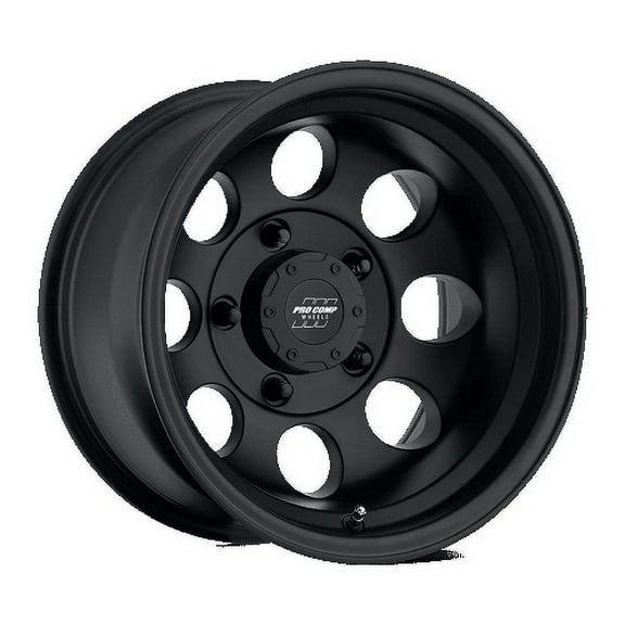 Pro Comp Series 69 Alloy 15 in Wheel 15x8 in, Flat Black