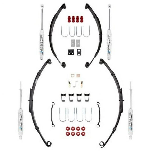 Pro Comp Suspension 2.5 Inch Lift Kit with ES3000 Shocks K3061B Fits select: 1989-1995 JEEP WRANGLER / YJ, 1987-1988 JEEP WRANGLER