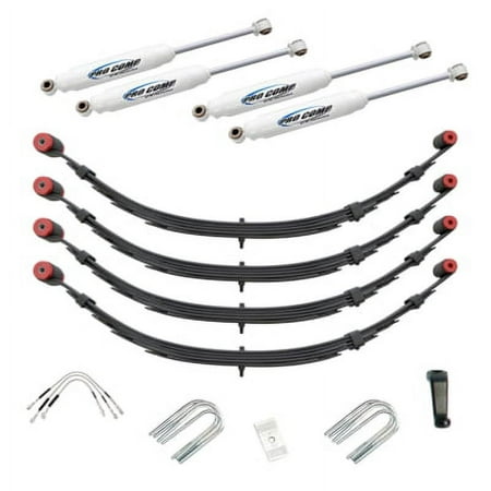 Pro Comp Suspension 4 Inch Lift Kit with ES3000 Shocks K3066 Fits select: 1982-1986 JEEP JEEP