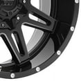 thumbnail image 1 of Pro Comp Wheels 8142-29589 Blockade Series 8142 Gloss Black/Machined Finish Size 20x9.5 Bolt Pattern 8x180mm Back Space 5 in. Max. Load 3600 lbs. Blockade Series 8142 Gloss Black/Machined Finish, 1 of 7