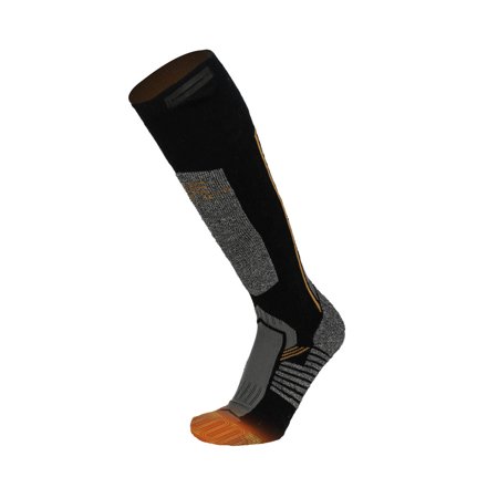 Mobile Warming Pro Compression Heated Socks Unisex Dark Gray Medium