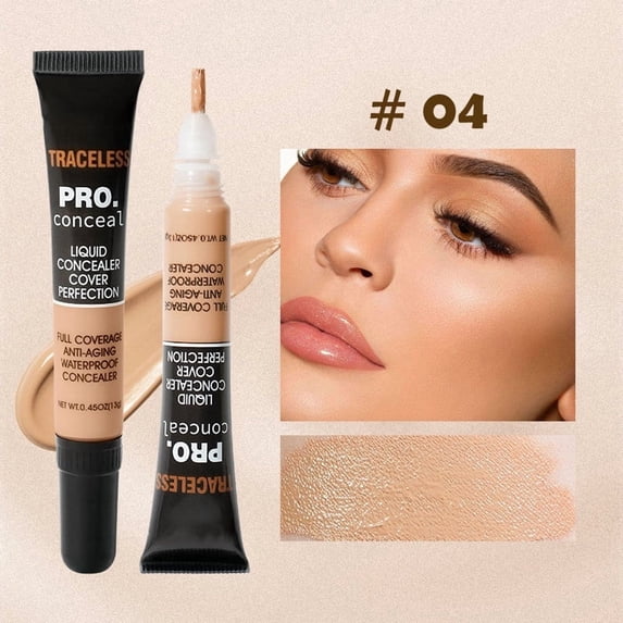 Pro Concealer -Aging Waterproof Liquid Concealer 6 Shades For All Types