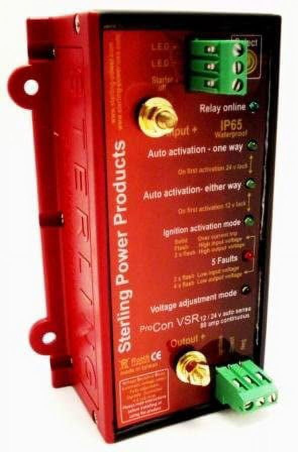 Pro Connect - Voltage Sensitive Relay 12V/24V auto select 240A