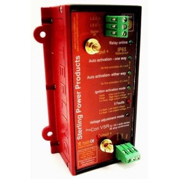 Pro Connect - Voltage Sensitive Relay 12V/24V auto select 240A