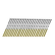 Pro Contractor Fasteners 21 Degree, 3 Inch x .131 Inch Bright, Smooth Shank Plastic Collated Framing Nails, For 20 to 22 Degree Plastic Collation Framing (500 Per Box)