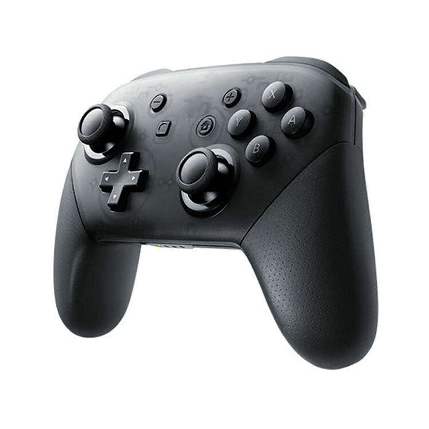 ORIGINAL NINTENDO SWITCH PRO CONTROLLER (BLACK), Video Gaming, Gaming  Accessories, Controllers on Carousell