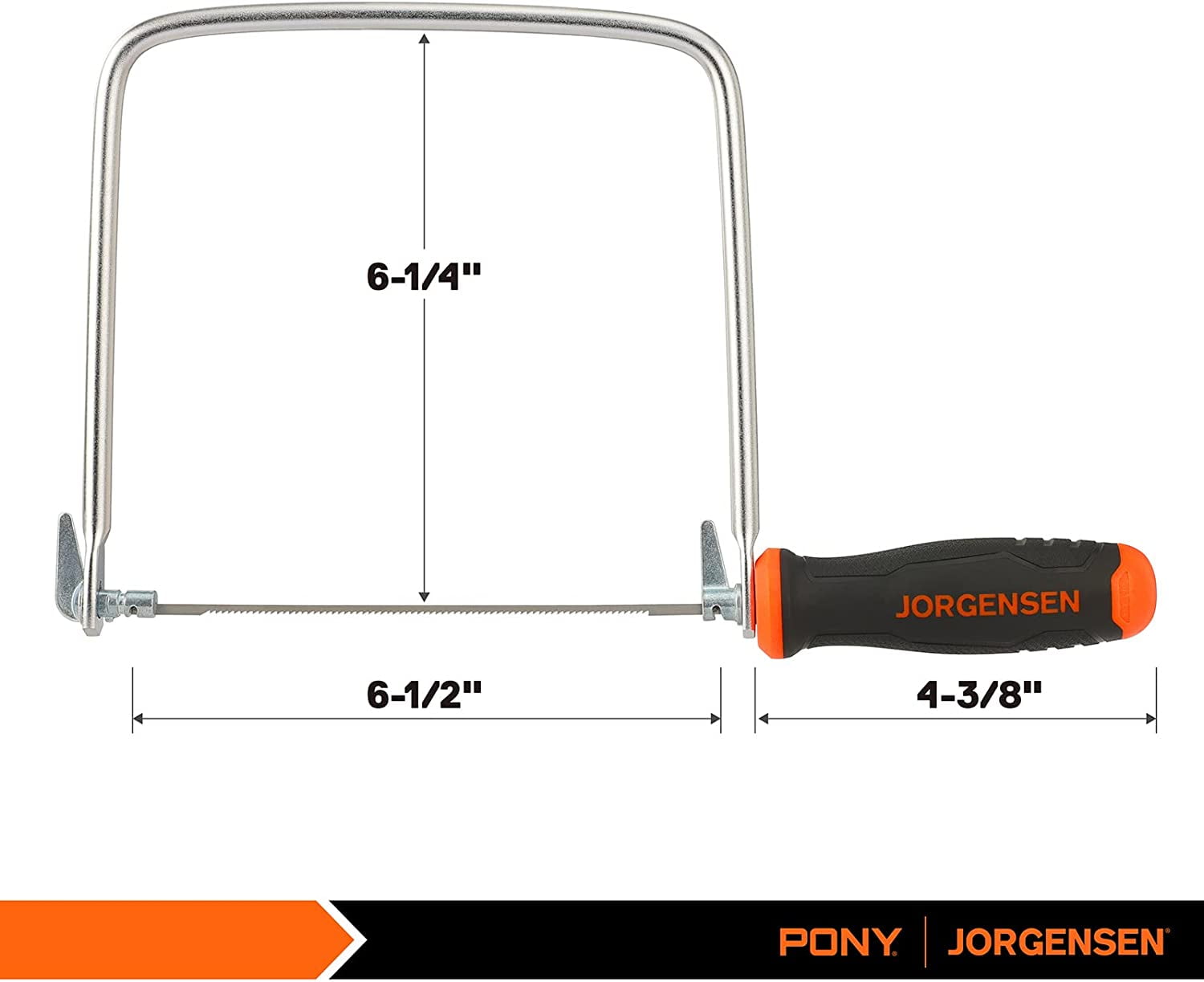 Pro Coping Saw, Coping Frame and Extra 2pcs 6-1/2 Inch Replacement ...