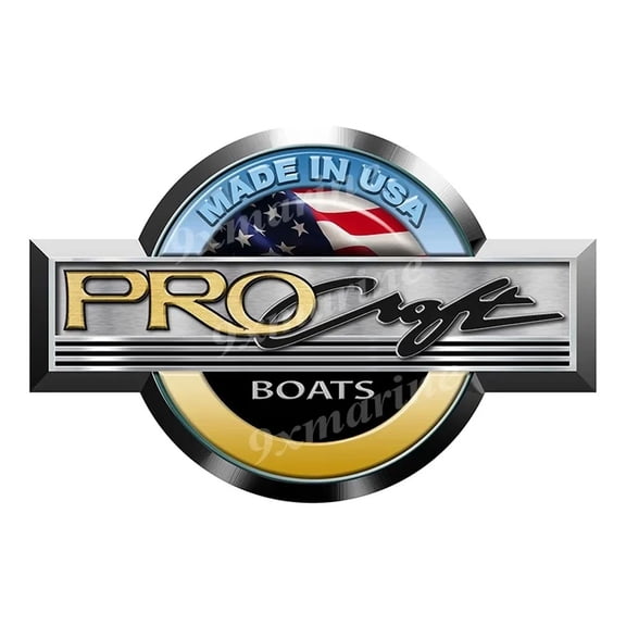 Pro Craft Sticker for Boat Restoration. 10 inch long