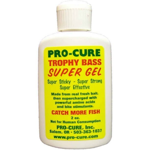 Pro-Cure 2 oz Super Gel, Trophy Bass - Walmart.com