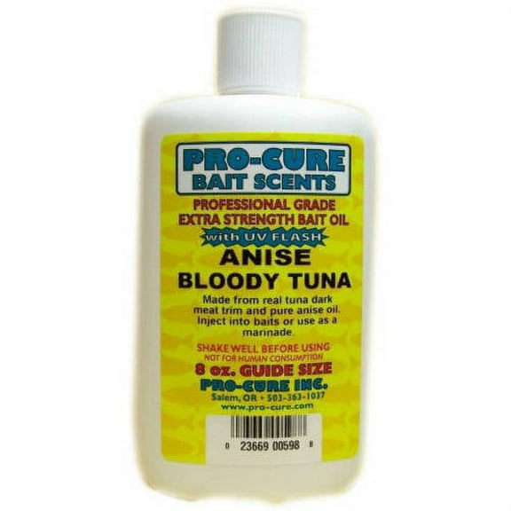 Pro-Cure Anise Bloody Tuna Bait Oil, 8 Ounce
