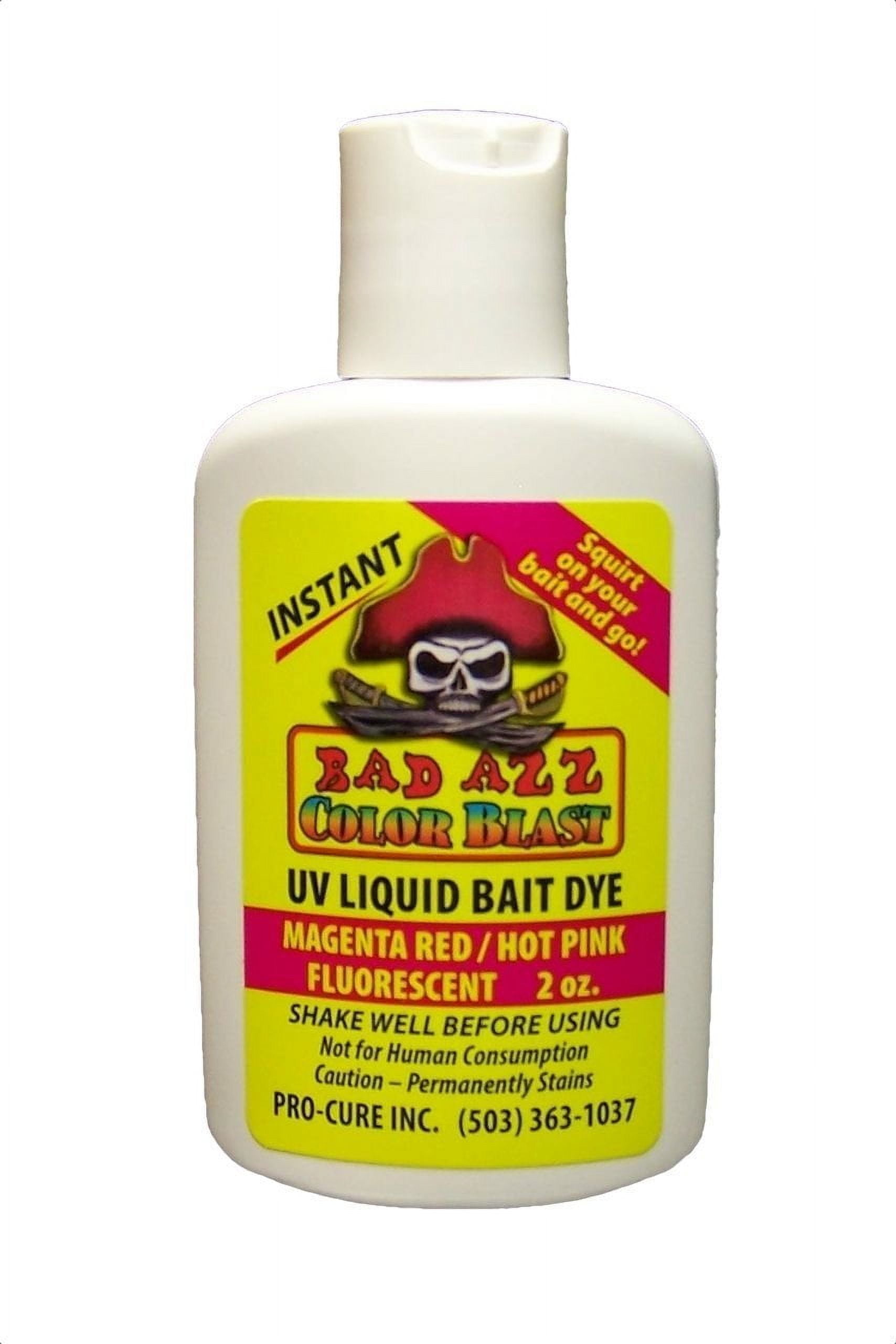 Pro-Cure Bad Azz Uv Liquid Bait Dye - Walmart.com