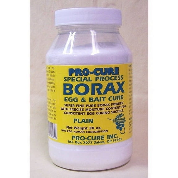 Pro-Cure Brand Borax Egg & Bait Cure, 30oz. White