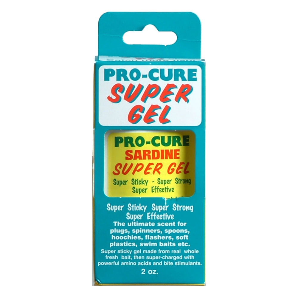 Gel Appât Super Gel Sardine Pro-Cure 56,7 G - Pour Pêche Au Leurre, Thon, Mahi-mahi