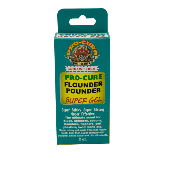 Pro-Cure G2-FLN Super Gel 2 oz Flounder Pounder SW Fishing Attractant
