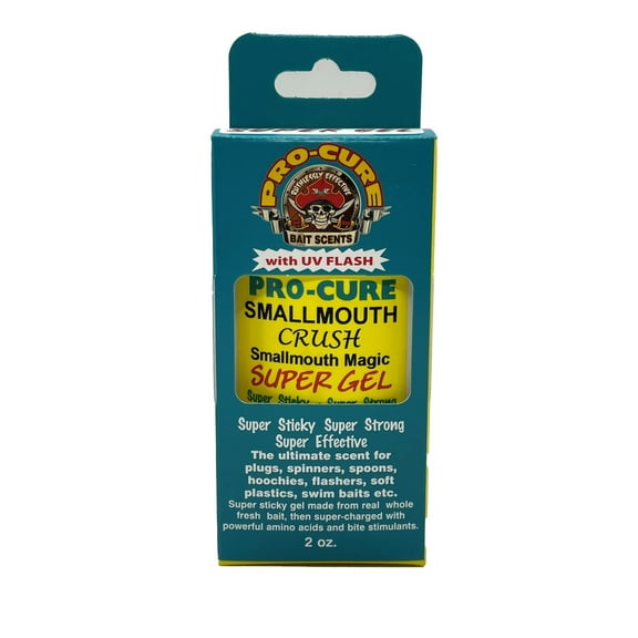 Pro-Cure Super Gel 2oz Smallmouth Crush Tidal Water Special