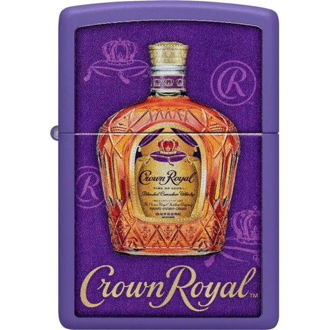 Pro-Cut ZIP-48749 2024 Zippo 237 Crown Royal Lighter, Purple Matte