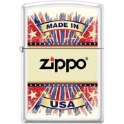 Pro-Cut ZIP-214CI018442 2024 Zippo Custom Made in USA Lighter, White Matte