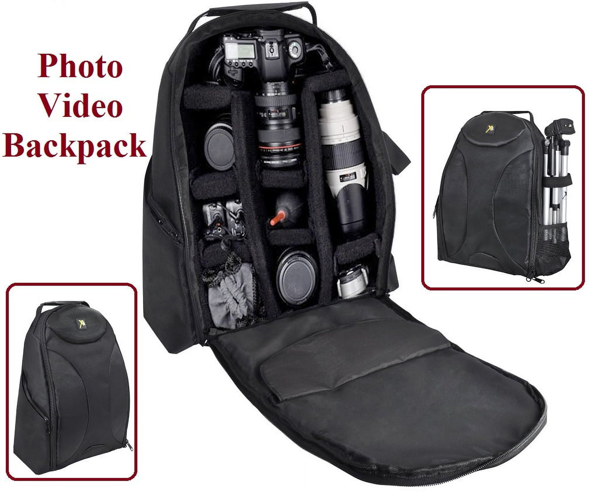 Pro Deluxe Backpack Case Bag for FujiFilm X-T100 - Walmart.com