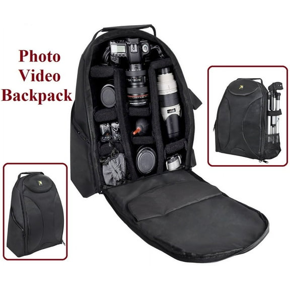 Pro Deluxe Backpack Case Camera Bag For Canon EOS R7 R8