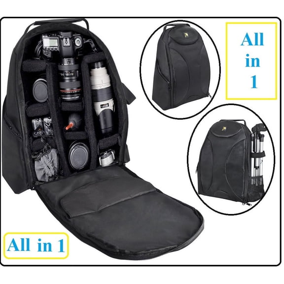 Pro Deluxe Backpack Case Camera Bag for Sony Alpha A6600 ILCE-6600