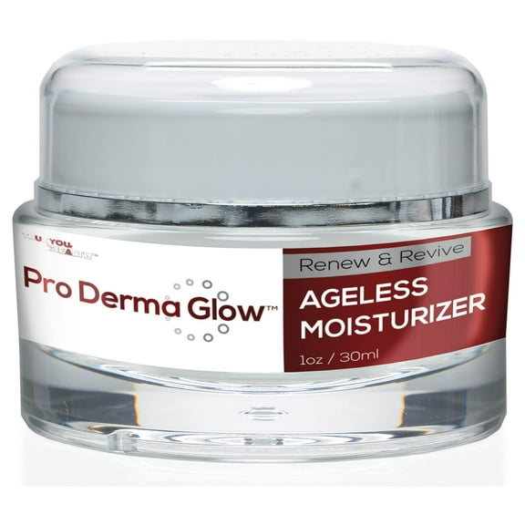 Pro Derma Glow Ageless Moisturizer - Renew & Revive Skin With Our Ageless Skin Cream - Natural Support To Plumpen & Moisturize Skin To Help Prevent & Reduce The Appearance Of Aging
