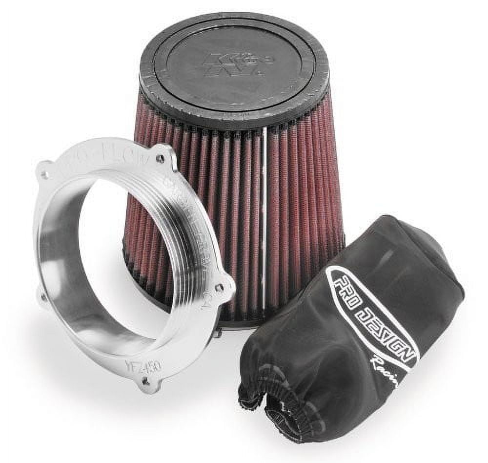 Pro Design Pro Flow K&N Air Filter Intake Kit Yamaha Raptor 700 700R KN