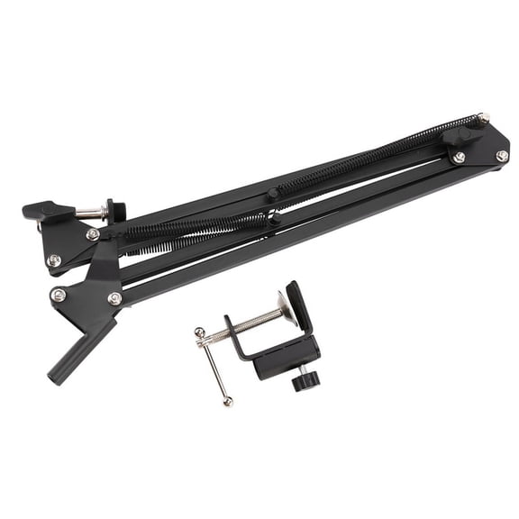 Pro Desktop Microphone Holder Suspension Scissor Arm Microphone Stand Table Mounting Clamp for Blue Snowball