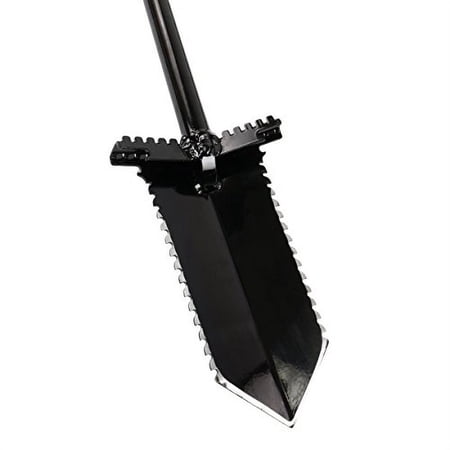 Pro Detector Anaconda NX-6 Tempered Steel 36" Shovel w/Double Serrated & Foot Pegs